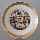 Hans Christian Andersen Fairytale plate, The Steadfast Tin Soldier, Royal Copenhagen