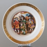 Hans Christian Andersen Fairytale plate, The Emperor's New Clothes, Royal Copenhagen
