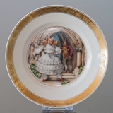 Hans Christian Andersen Fairytale plate, The Red Shoes, Royal Copenhagen