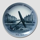 1876-1976 Royal Copenhagen Jubilee plate The Missions of Seamen Copenhagen