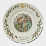 Peters jul Christmas plate no. 2, Royal Copenhagen