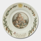 Peters jul platte nr. 6, Royal Copenhagen