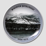 1924-1972 Royal Copenhagen Memorial plate, The Mining Town Qutdligssat, Greenland