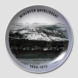 1924-1972 Royal Copenhagen Mindeplatte, Minebyen Qutdligssat, Grønland