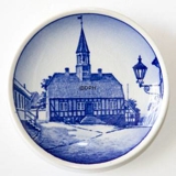 Royal Copenhagen Plaquette no. 75, Ebeltoft Town Hall