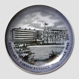 Pharmacy plate, Denmark's Pharmaceutical Institute 1942, Royal Copenhagen