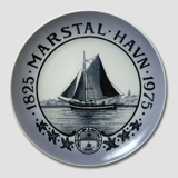 1825-1975 Royal Copenhagen Gedenkteller Hafen von Marstal