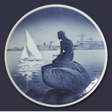 Royal Copenhagen Plate with The Little Mermaid no. 4679