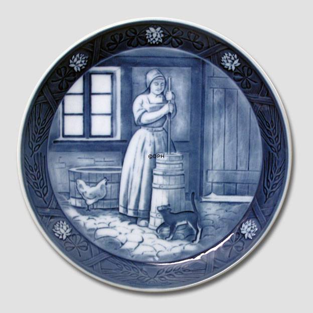 1987 Royal Copenhagen Mindeplatte, Bondefrigørelsen 200år