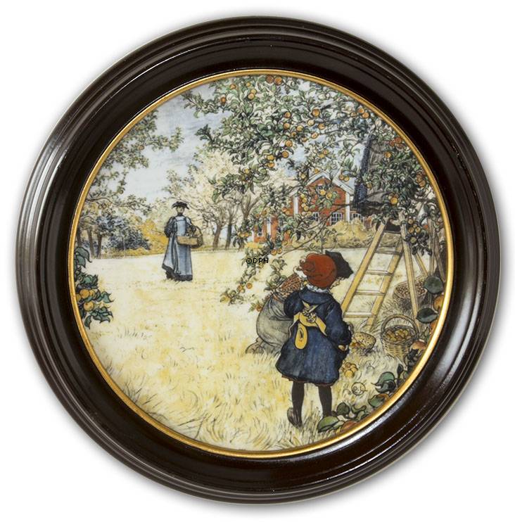 Royal Copenhagen Carl Larsson Billede, Mor og barn i æblegården