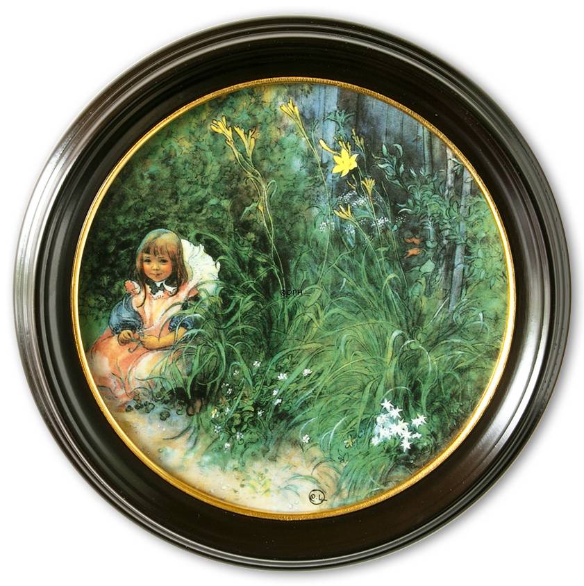 Royal Copenhagen Carl Larssons Børn, Brita i blomsterbedet