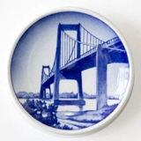 Royal Copenhagen Plaquette no. 88, The new Lillebaelt bridge