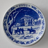 1991 Christmas plaquette, Royal Copenhagen