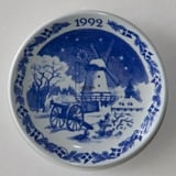 1992 Christmas plaquette, Royal Copenhagen