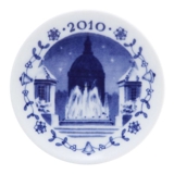 2010 Christmas plaquette, The Amalie Garden, Royal Copenhagen