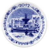 2012 Christmas plaquette, Royal Copenhagen