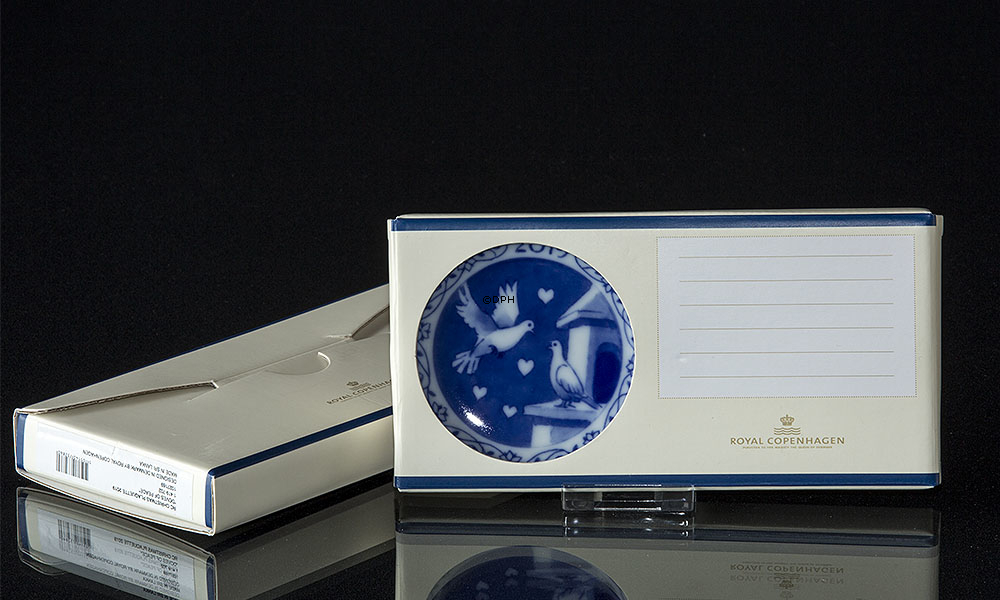 2019 Juleplaquette, Fredsduer, Royal Copenhagen