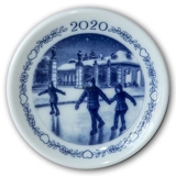 2020 Christmas plaquette, Frederiksberg Garden, Royal Copenhagen