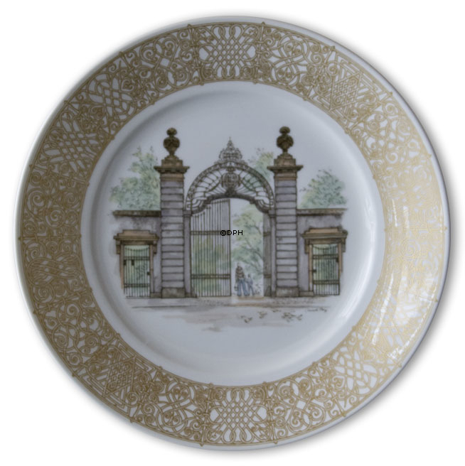 Københavnske Prospekter nr. 4, Porten til Kongens Have, Royal Copenhagen