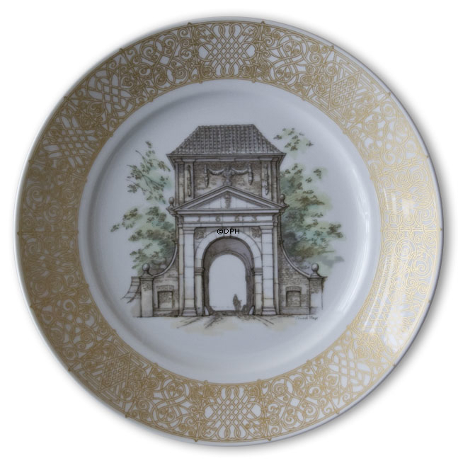 Københavnske Prospekter nr. 5, Port til Kastellet, Royal Copenhagen