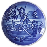 1999 Royal Copenhagen Young Adventurers plate