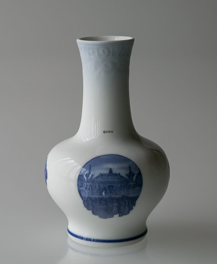 Vase, Rundskuedag Royal Copenhagen 1917