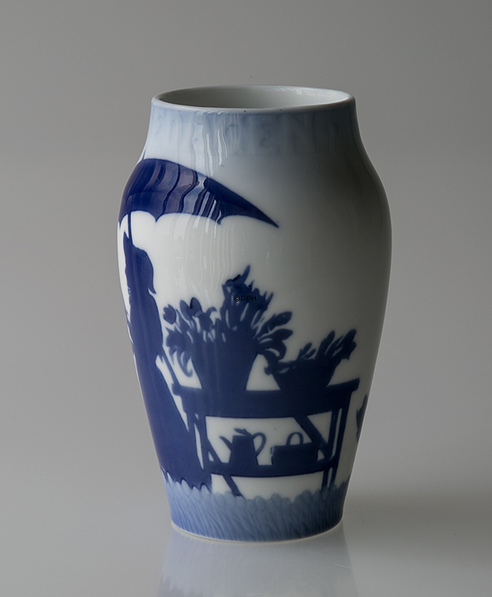 Vase, Rundskuedag Royal Copenhagen 1919