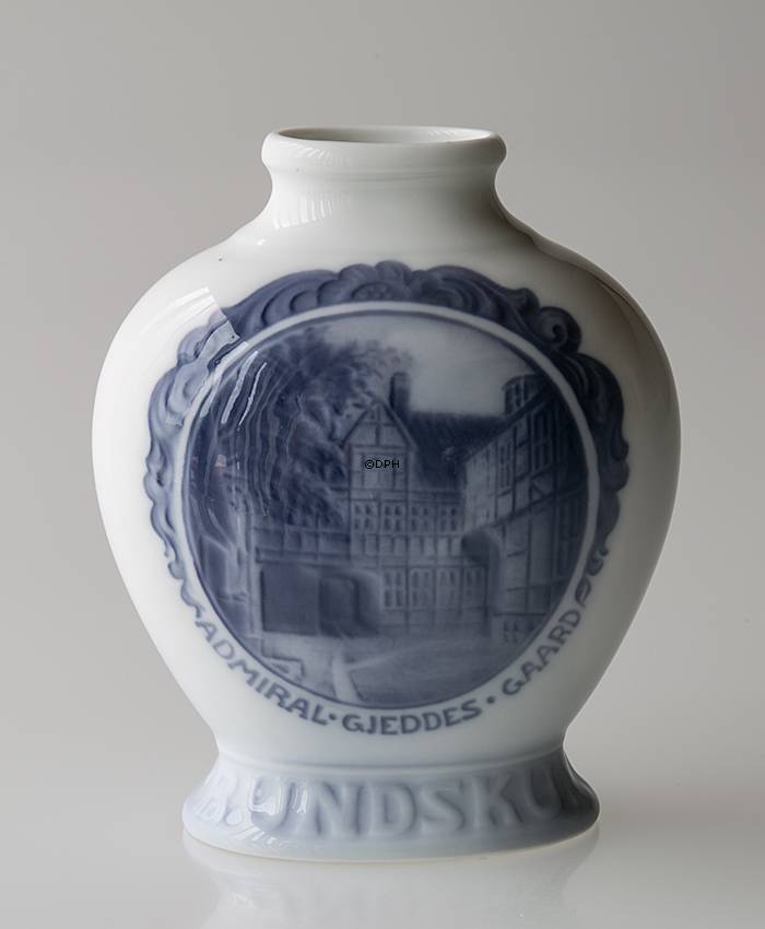 Vase, Rundskuevase 1921 Royal Copenhagen nr. 189