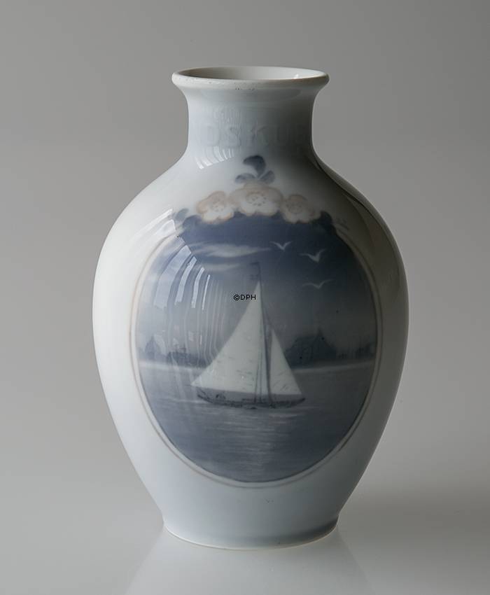 Vase, Rundskuevase 1925 Royal Copenhagen