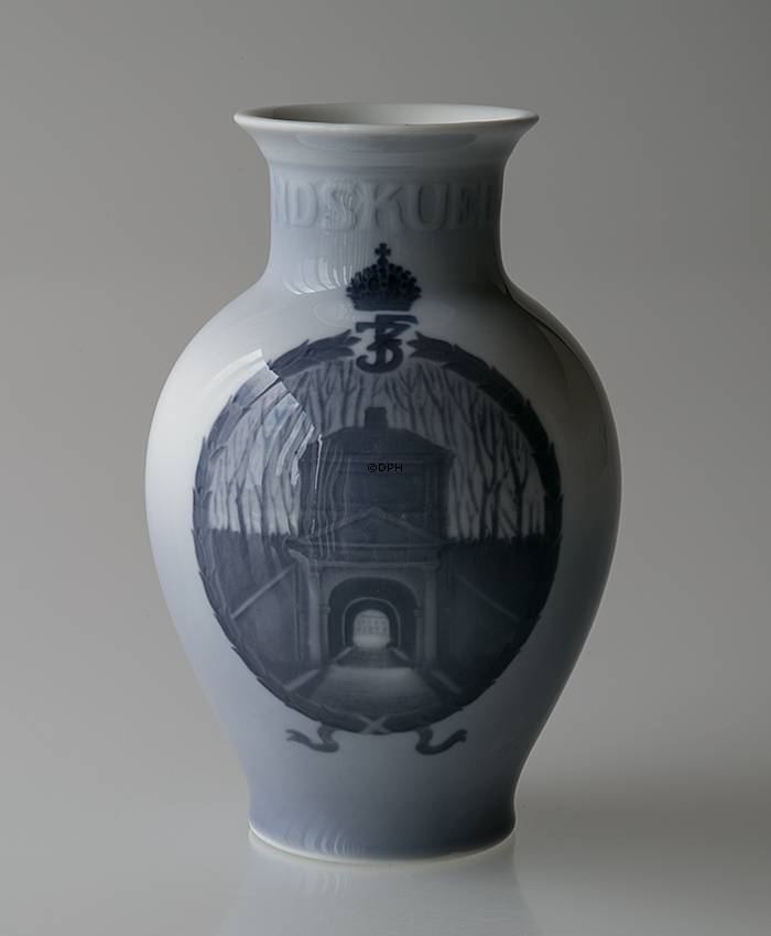 Vase, Rundskuevase 1930 Royal Copenhagen