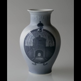 Vase, Rundskuevase 1930 Royal Copenhagen
