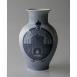 Vase, Rundskuevase 1930 Royal Copenhagen