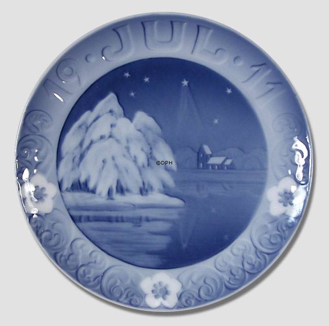 1911 Royal Copenhagen Juleplatte, lille