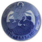 Angel and shepherd 1916, Royal Copenhagen Christmas plate