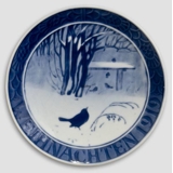 1919 Christmas plate with German text