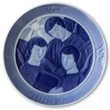 Angels singing 1922, Royal Copenhagen Christmas plate