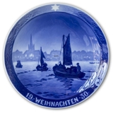 1930 Juleplatte med tysk tekst