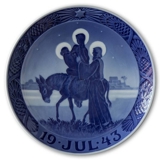 The Flight to Egypt 1943, Royal Copenhagen Christmas plate