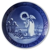 Angel and Christmas Rose, 1945 Royal Copenhagen Christmas plate