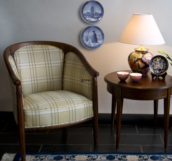 Boeslunde Kirke, Sorø Amt 1950, Royal Copenhagen Juleplatte