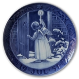 Christmas Angel 1951, Royal Copenhagen Christmas plate