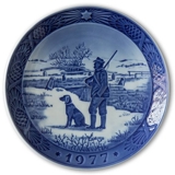 Immervad Bridge 1977, Royal Copenhagen Christmas plate