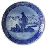 Greenlandic Scenery 1978, Royal Copenhagen Christmas plate