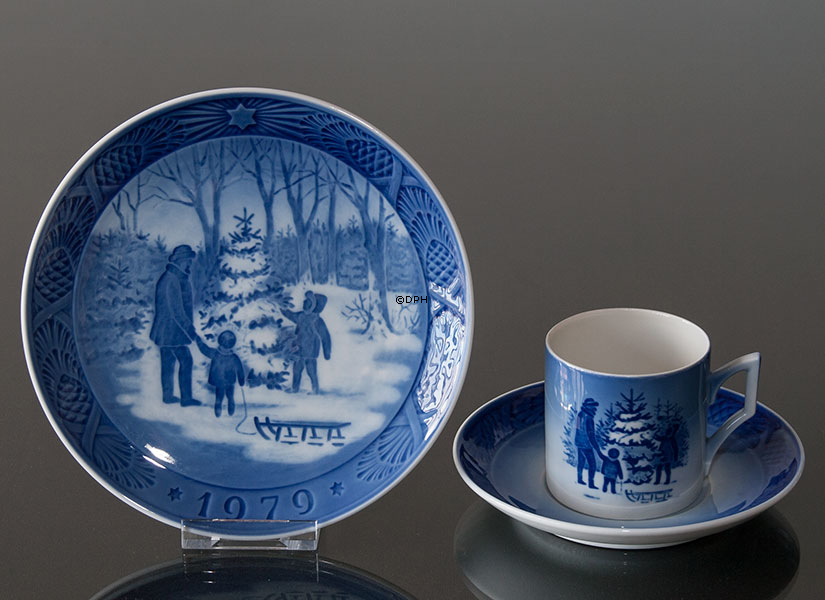 Juletræet vælges 1979, Royal Copenhagen Juleplatte