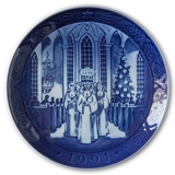 Feast of Saint Lucy 1991, Royal Copenhagen Christmas plate