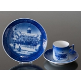 The Royal Coach 1992, Royal Copenhagen Christmas plate