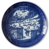 Season's Greetings 2003, Royal Copenhagen Christmas plate