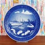 Copenhagen Harbour (The Little Mermaid) 2013, Royal Copenhagen Christmas plate