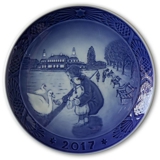 By the lakes 2017, Royal Copenhagen Christmas plate