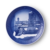 The Cathedral of Copenhagen, 2020 Royal Copenhagen Christmas plate